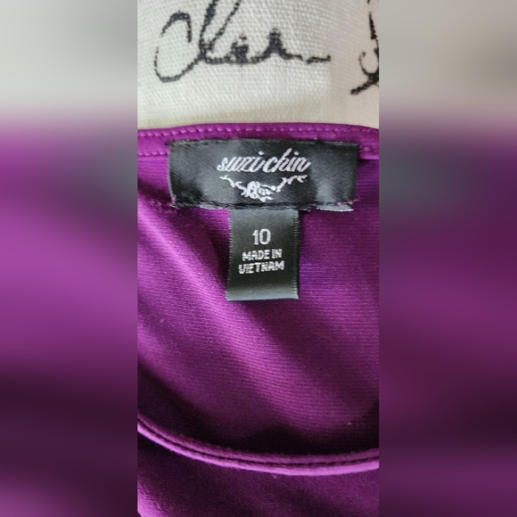 Suzi Chin Colorblock Dress - Picture 4 of 6